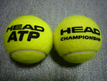 テニスボール比較　ATPとチャンピオンシップ