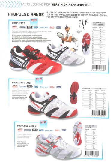 バボラの2011年商品カタログ - へぼプランナーのダウンザライン戦記 - テニスブログ｜テニス365